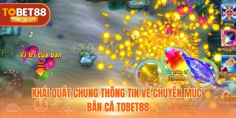 Khái quát chung thông tin về chuyên mục bắn cá TOBET88